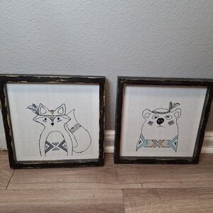Hobby Lobby Native Animals Set Of 2